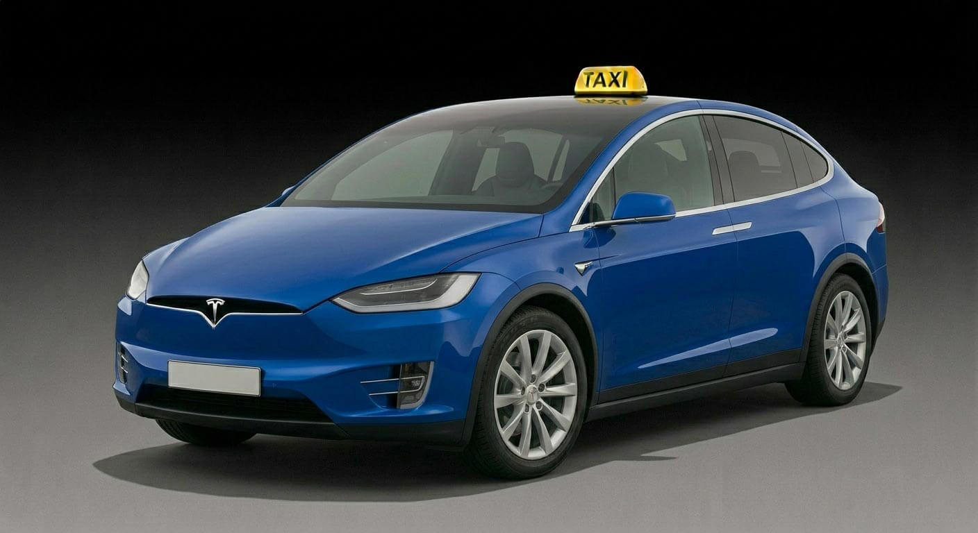 Tesla SUV Μπλε